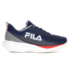 Tênis Fila Efecto 2 Azul Marinho Grafite e Vermelho - Masculino