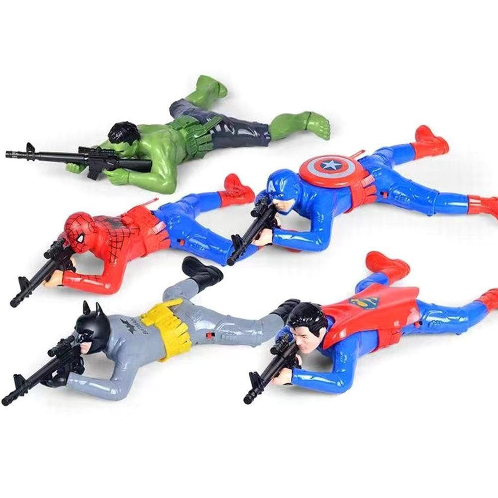 Aranha Elétrica Rastejando Soldado Brinquedo Heróis Personagens Presentes Crianças Meninos Figura De Ação F5p8