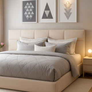 Kit Placas Cabeceira Estofada Adesiva Modular 40x30cm para Cama Box Solteiro Casal Queen King – Envio Rápido em Oferta na Shopee