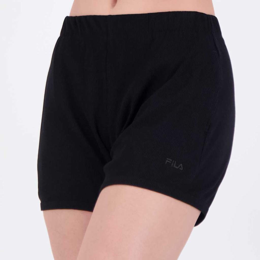 Shorts Fila Rib Feminino Preto