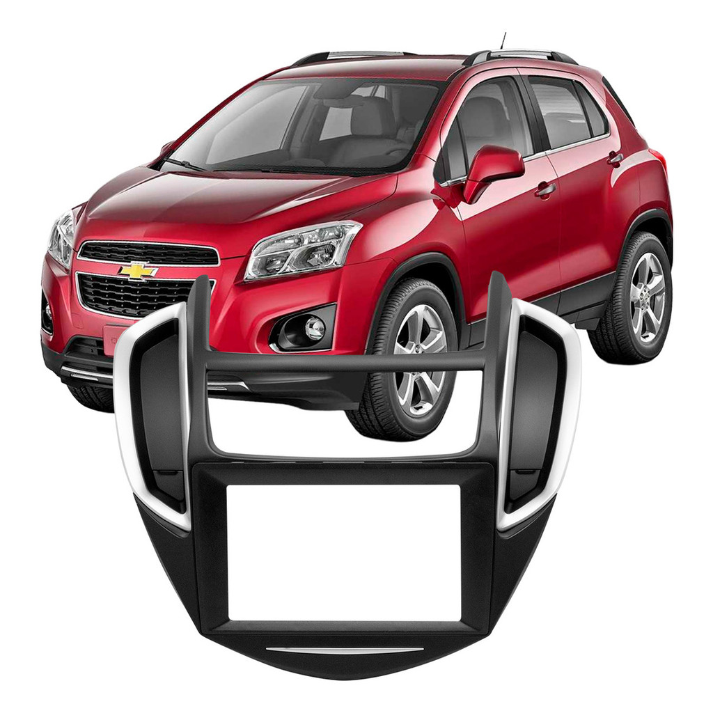Moldura Central Multimidia 9'' Gm Tracker 2013 A 2016 C A