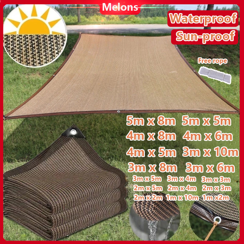 Anti UV 95 % Pára-Sol Net Marrom Jardim Ao Ar Livre Fazenda Estufa Protetor Solar Sombra Pano