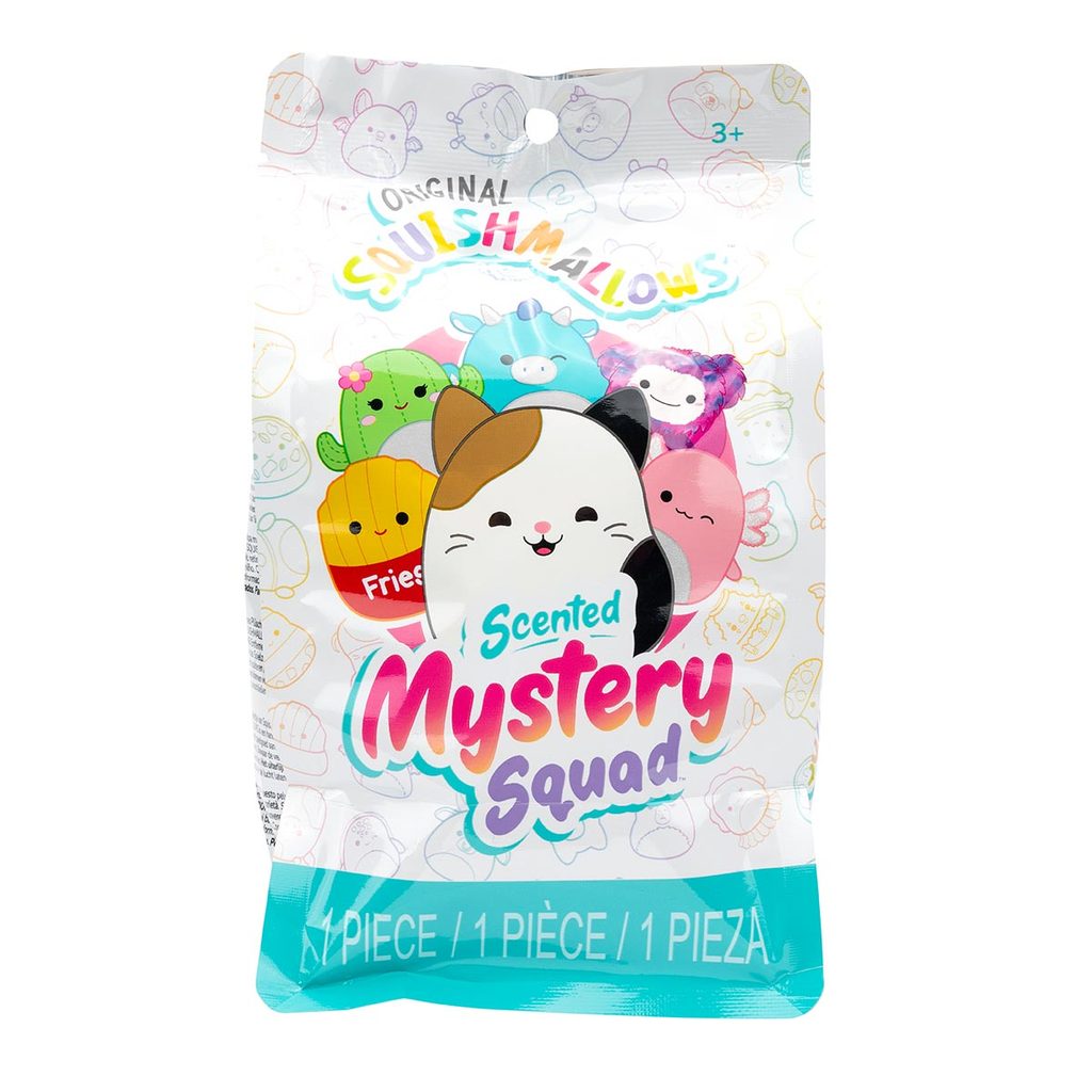 Pelúcia Perfumada Surpresa Mystery Squad 2025 Squishmallows em Oferta na Shopee