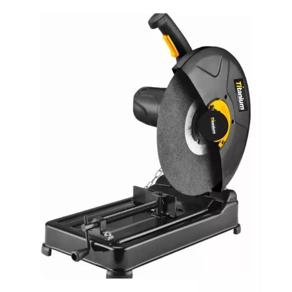 Serra Rápida Policorte Titanium Platina 2000W 110V – Corte Preciso, Seguro em Metais Ferrosos e Não em Oferta na Shopee