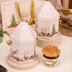 10 CASINHA PARA MINI PANETONE CANDURA 5175 ( JANGO NATAL 2025 )