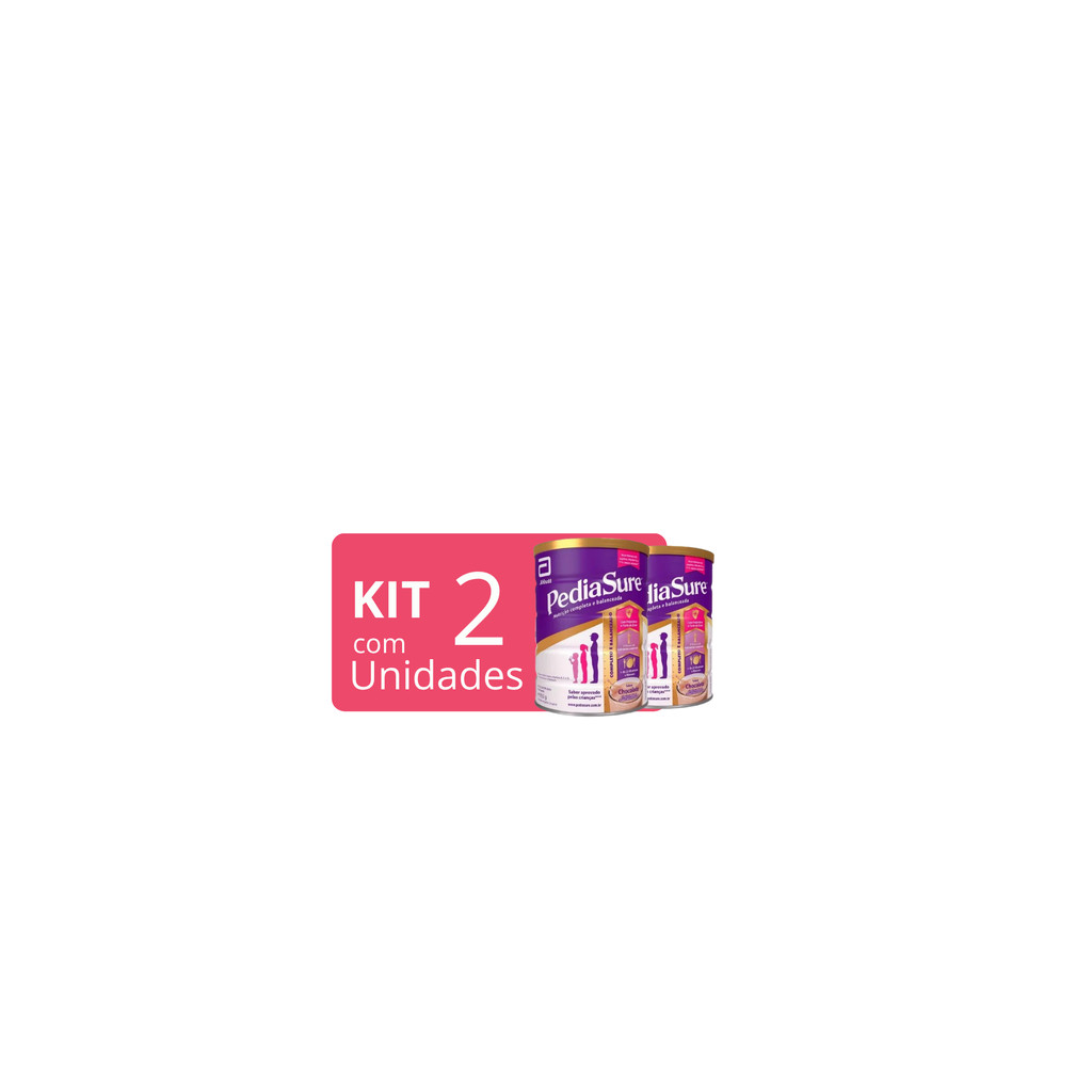 Kit com 2 Unidades de Pediasure Compete Pó Chocolate 850g