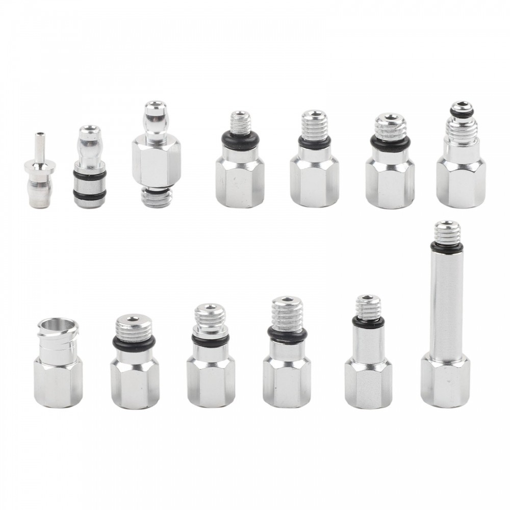 Ferramentas Hidráulicas De Bicicleta 13 Peças Kit De Sangramento De Freio Liga De Alumínio Leve em Oferta na Shopee