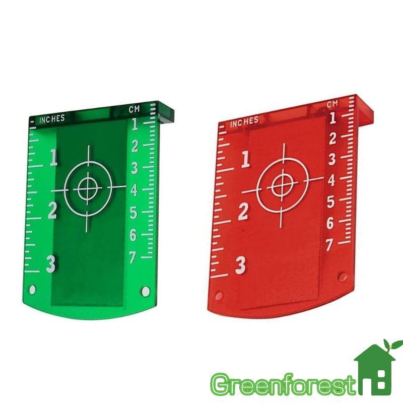 Placa Cartão greenfor Nível Ferramenta Medição Distância Polegada-cm em Oferta na Shopee
