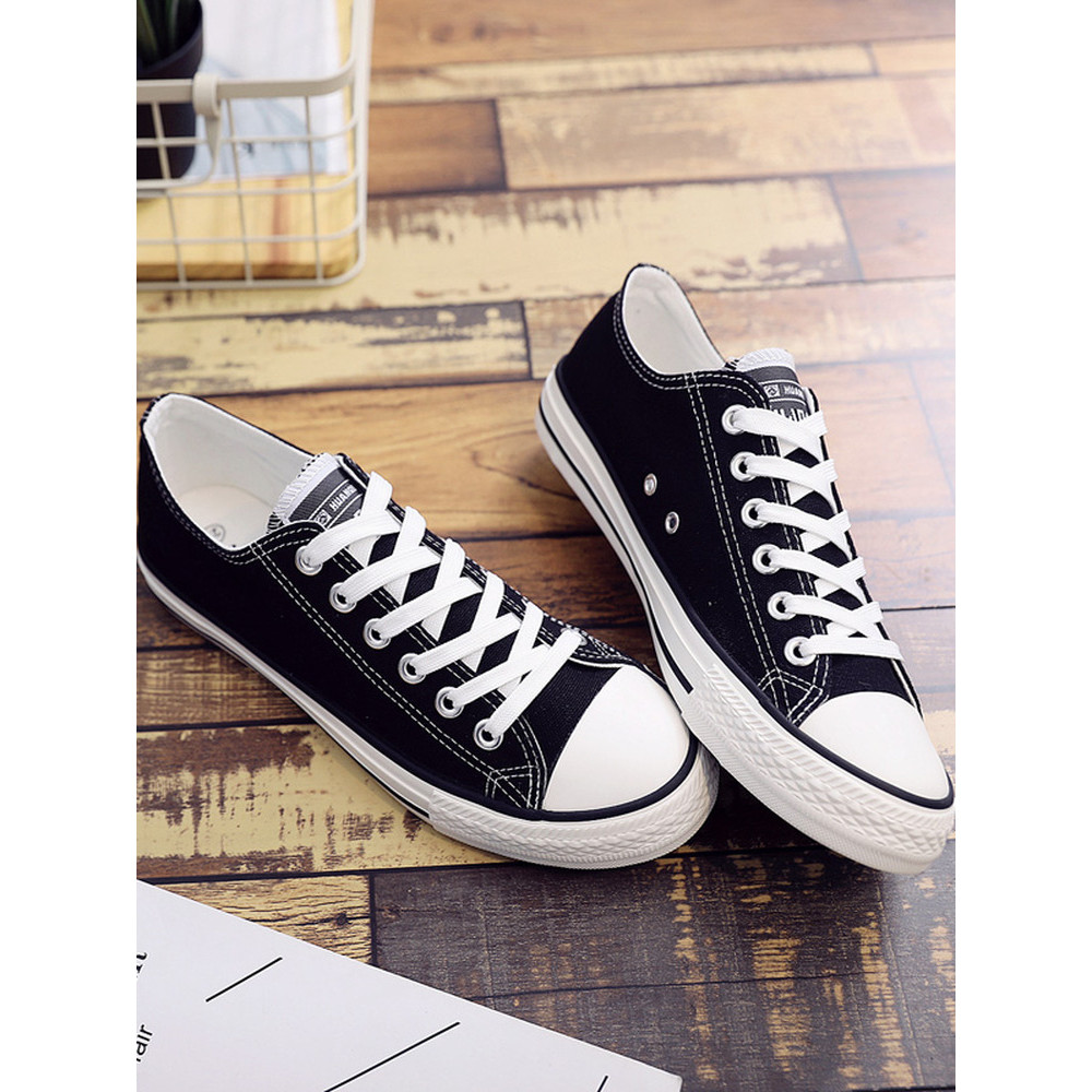 Sapatos de lona universais masculinos verão na moda respirável sapatos masculinos estilo Preppy tênis sapatos casuais na