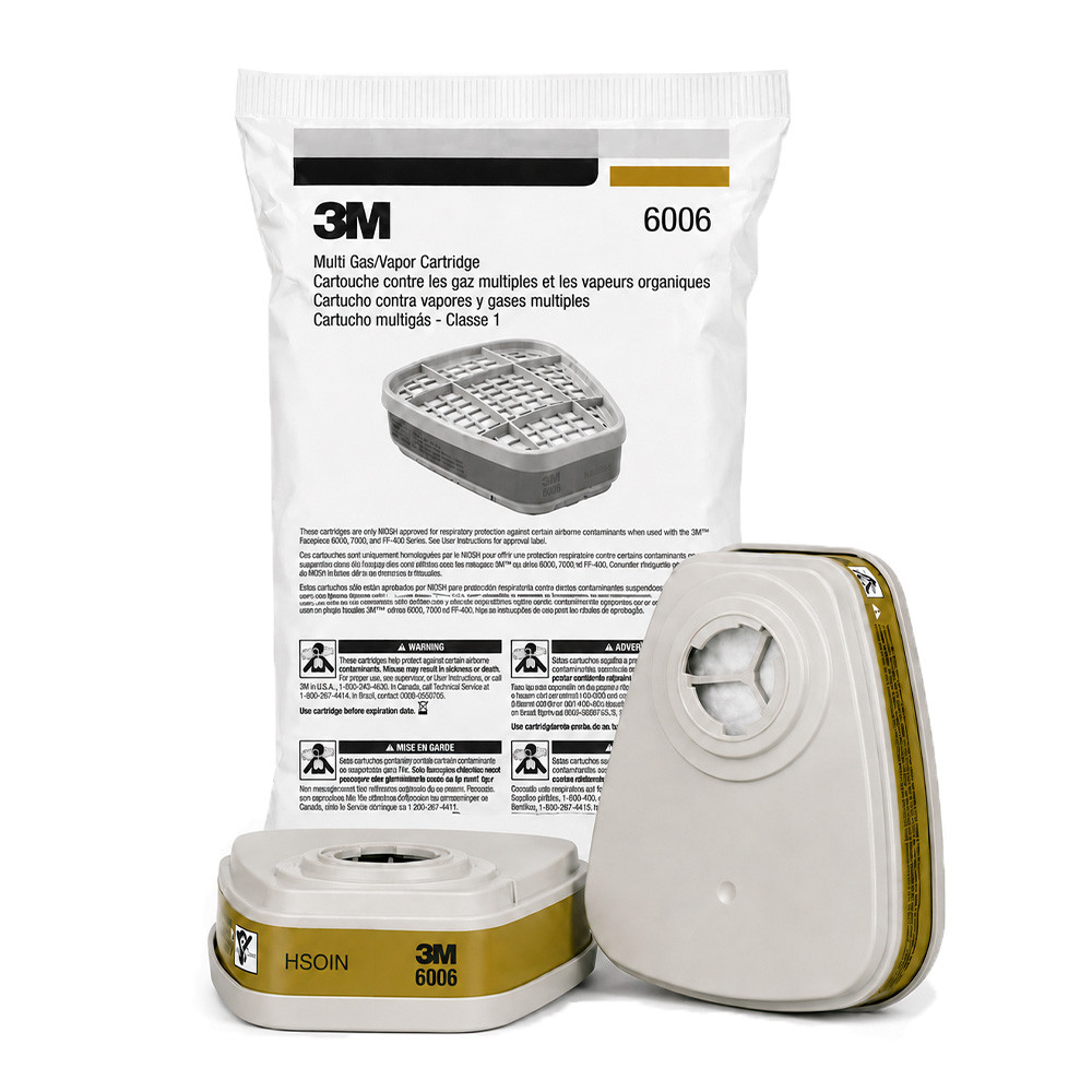 Cartucho Químico para Multigases Ocre 3M 6006 H0001924341