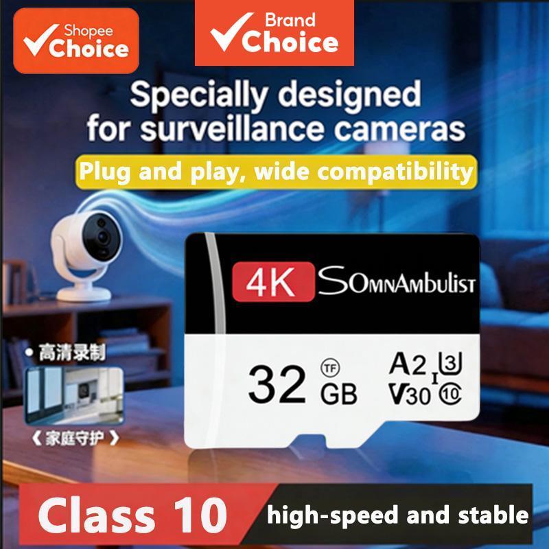 Cartão de memória MicroSD, flash de alta velocidade 16GB/32GB/64GB Classe 10, leitor de cartões 2 em 1 Tipo-C, adequado