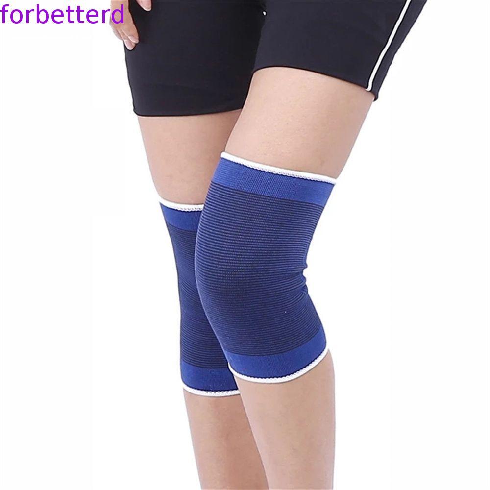 Suporte De Tornozelo  Joelho Para Corrida Profissional Pulso De Malha Elástica Azul