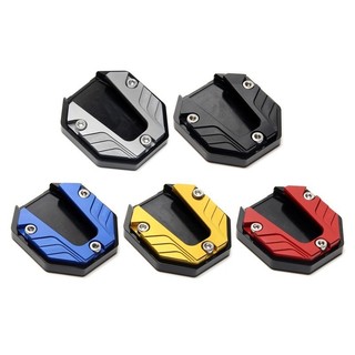 Anti-Derrapante Universal Scooter Motocicleta Kickstand Extensor De Pé Base Ampliada