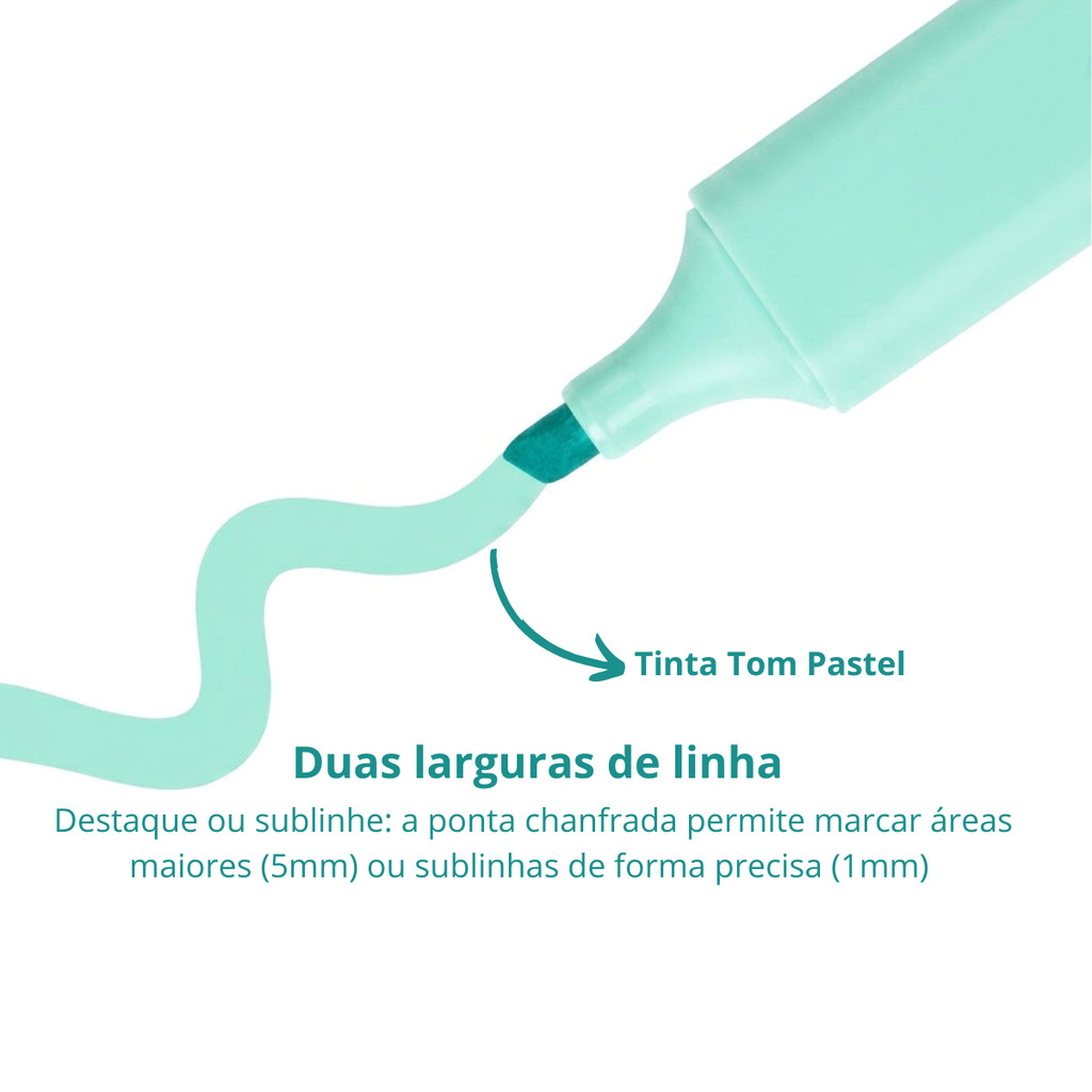 Kit Com 2 Marca Texto Fluo’peps Classic Tons Pastel - Maped · foto 2