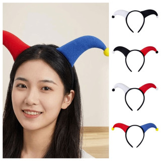 Tiara De Palhaço INTREE , Faixas De Cabelo Coloridas De Pelúcia Para Cosplay , Acessórios Leves , Chapéus Engraçados