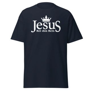 Camiseta Masculina Jesus Rei dos Reis