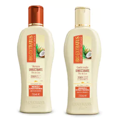 Kit 1 Shampoo Bio Extratus Umectante Óleo de Coco 250ml