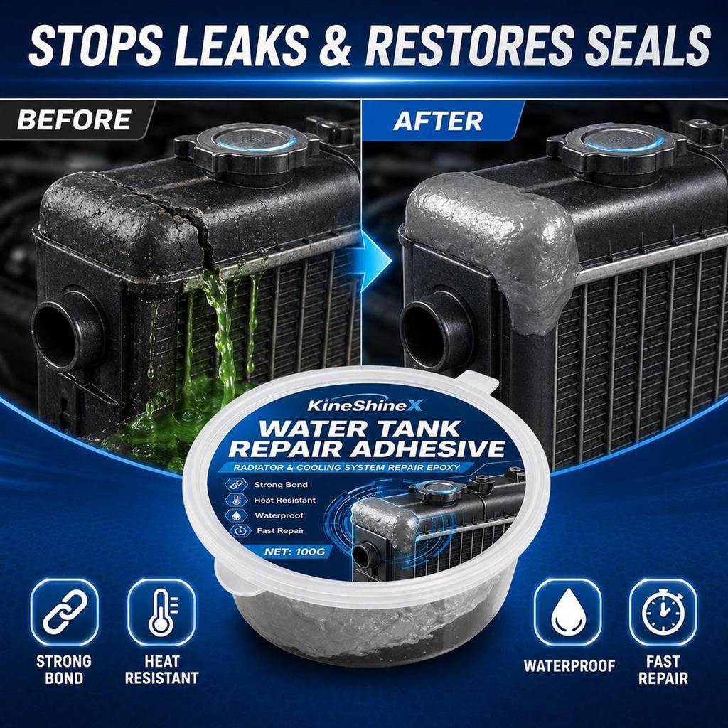 Adesivo Para Reparo De Tanque De Óleo De Carro , Resistente A Altas Temperaturas , Ligação Rápida , Cola Veículos , Trai