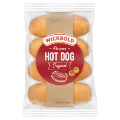 Wickbold Pão para hot dog original 200g