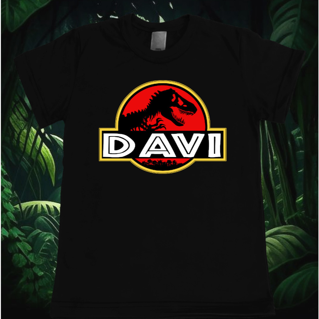 Camiseta Personalizada Jurassic Park / Dinossauro / 100% algodão Premium