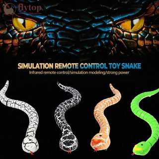 FLYTOP Realista Controle Remoto Cobra Truque Brinquedo De Longo Alcance Carregável U9Z3