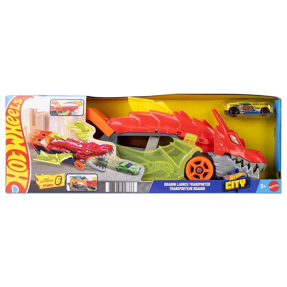 Pista Hot Wheels Lançador Reboque de Dragão GTK42