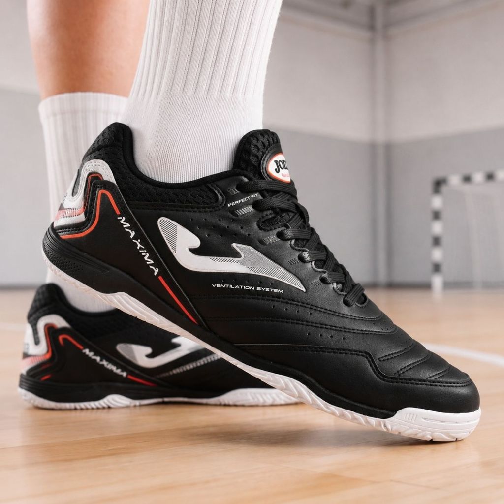 Chuteira Futsal Joma Maxima Masculina Original Tênis de Quadra Solado de Borracha Non-Marking