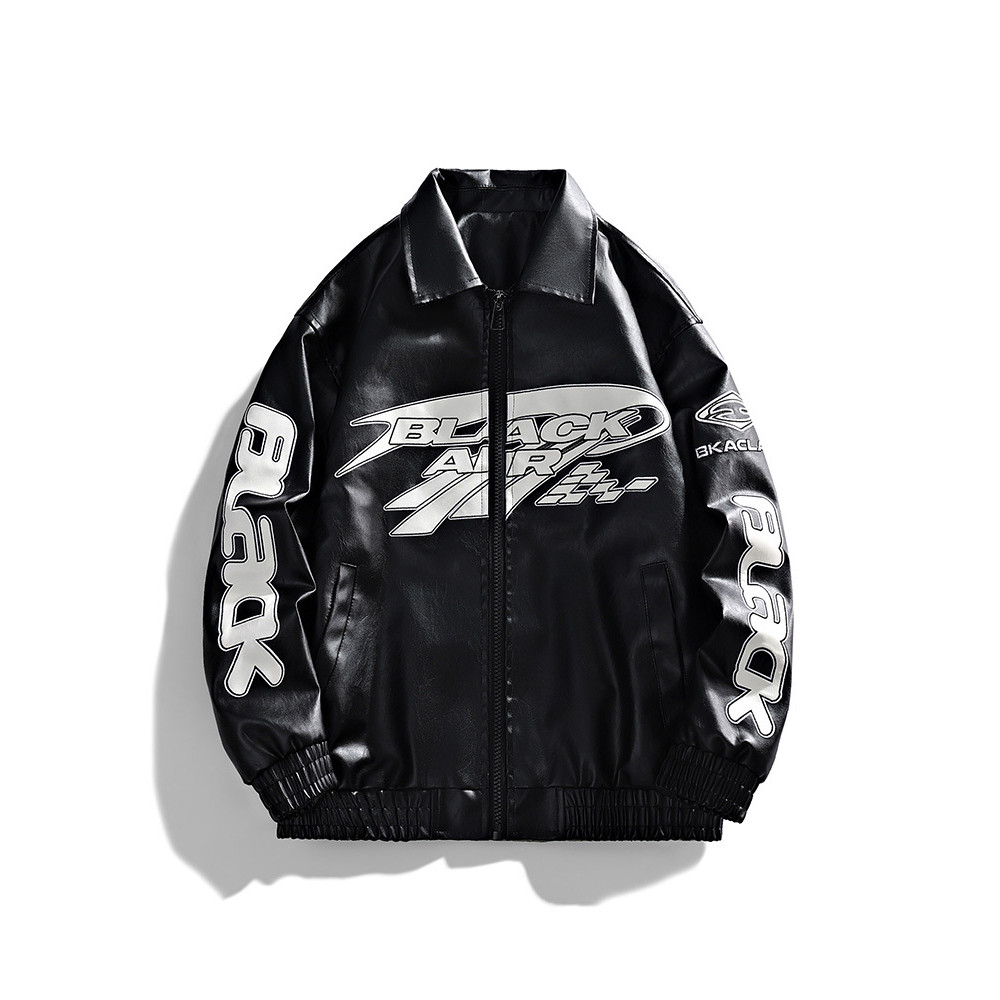 [Venda quente] Jaqueta de couro masculina Jaqueta de couro masculina Jaqueta masculina de marca Roupas de motocicleta [E