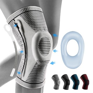 Esportes ao ar livre verão pressurizado Silicone primavera respirável joelheiras montanhismo correndo basquete ciclismo 