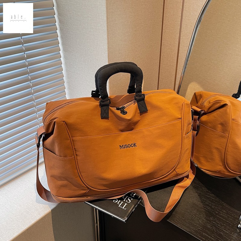 Bolsa De Viagem Expansível De Grande Capacidade – Bagagem De Embarque Portátil Para Mulheres , Esportes , Fitness