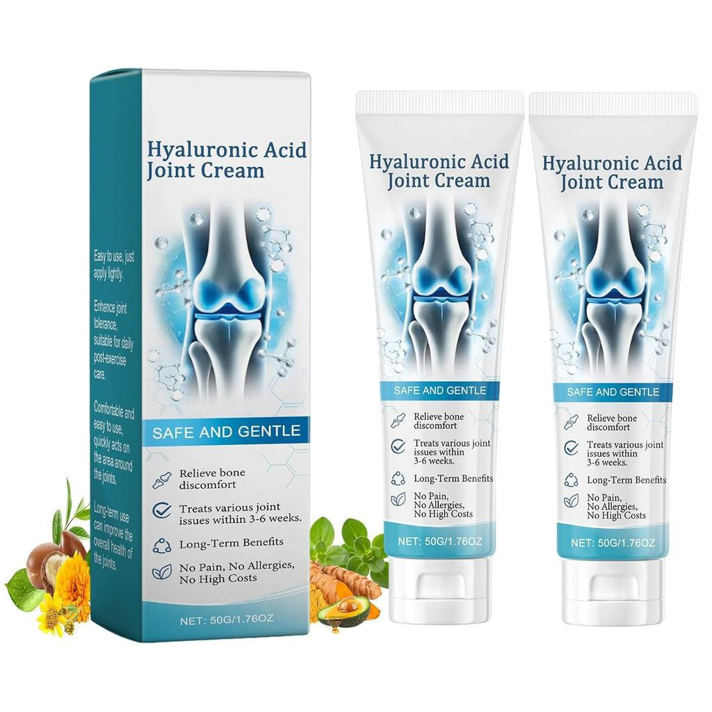 Conjunto de Cuidados para Alívio das Articulações (2 peças) Creme Ácido Arthroheal para Reparação e Alívio das Articulaç