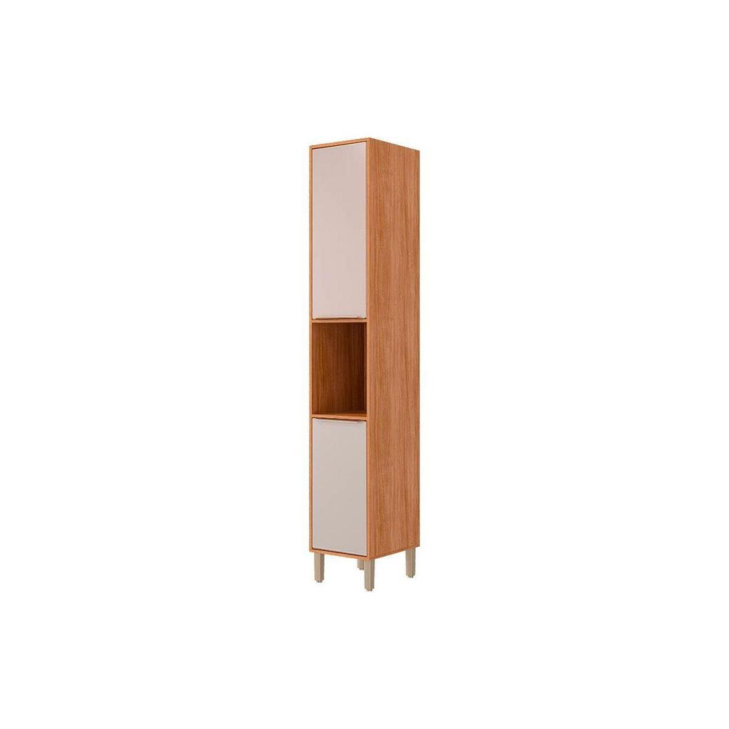 Paneleiro de Cozinha Modulado Esplêndida c/ 2 Portas 37cm Cinamomo/Off White - MGM