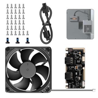 Kit de Ventilador de Exaustão Externo Original Compatível com Bambu Lab P2S com AMS, Sistema de Exaustão de Impressora 3