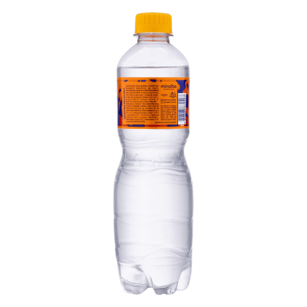 Minalba Água Mineral Com Gás Pet 510ml · foto 2