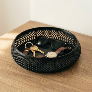 Porta Objetos Treco Chaves Organizador de Mesa Decorativo Moderno Geometrico