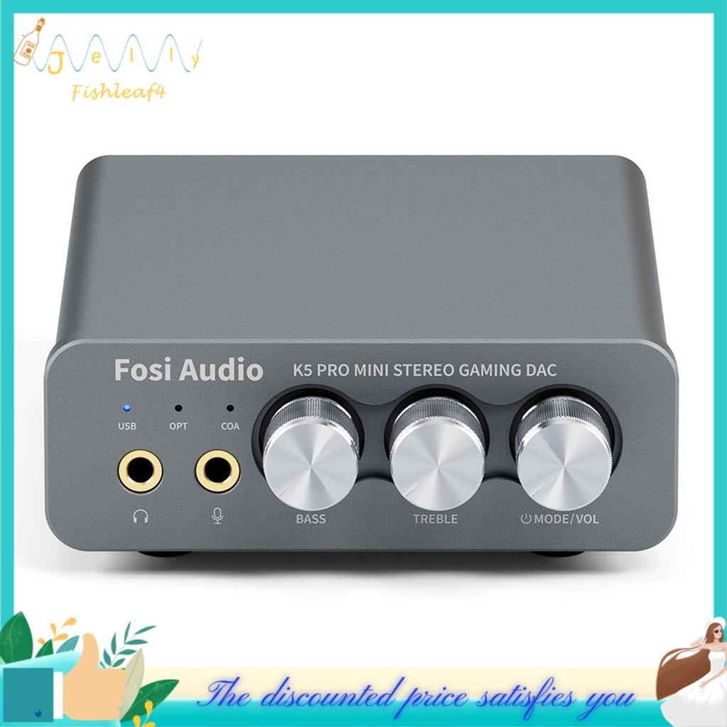 Jellyfishfosi Audio K5 PRO USB Gaming Com Microfone Amplificador De Fone De Ouvido Mini Áudio Para Pré-K5PRO