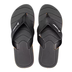 Chinelo Masculino Rider Pulse Tira Dedo Anatômico Preto/Bege