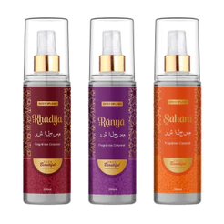 Kit 03 Body Splash Arabe Feminino Face Beautiful 200ml