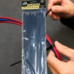 Abraçadeira Plástica Preta 40cm X 76mm Pacote 50 ,100 Un enforca gato presilha