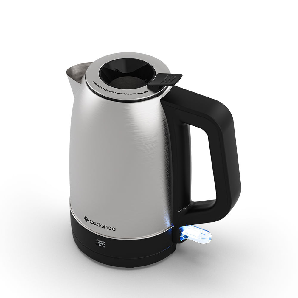Chaleira Elétrica 1,7L Cadence Pure Inox