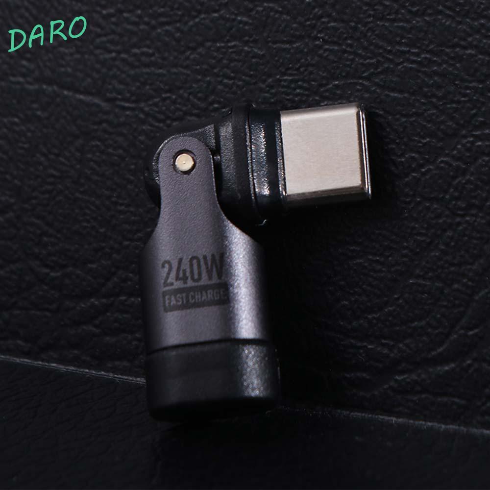 Adaptador DARO USB Tipo C , Conversor De Carregamento-De 180 Graus Para USBC , Fêmea Flexível A De 240 W
