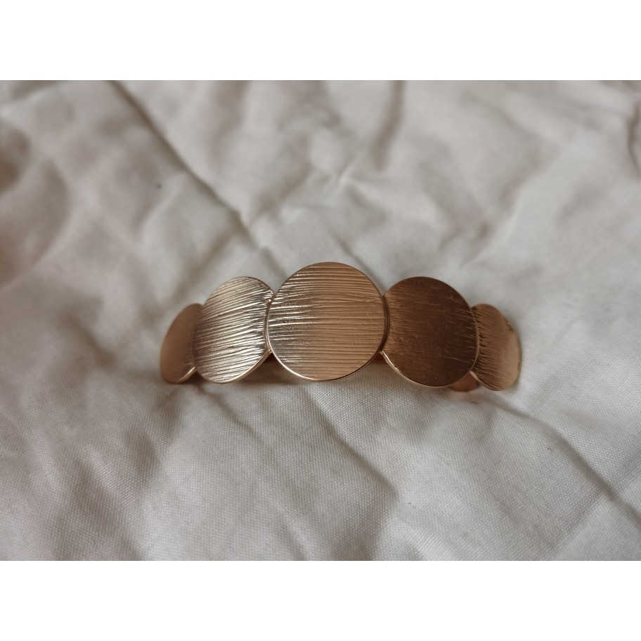 Qingdao jóias de comércio exterior europeu americano textura de Metal simples na moda Headwear acessórios para o ca