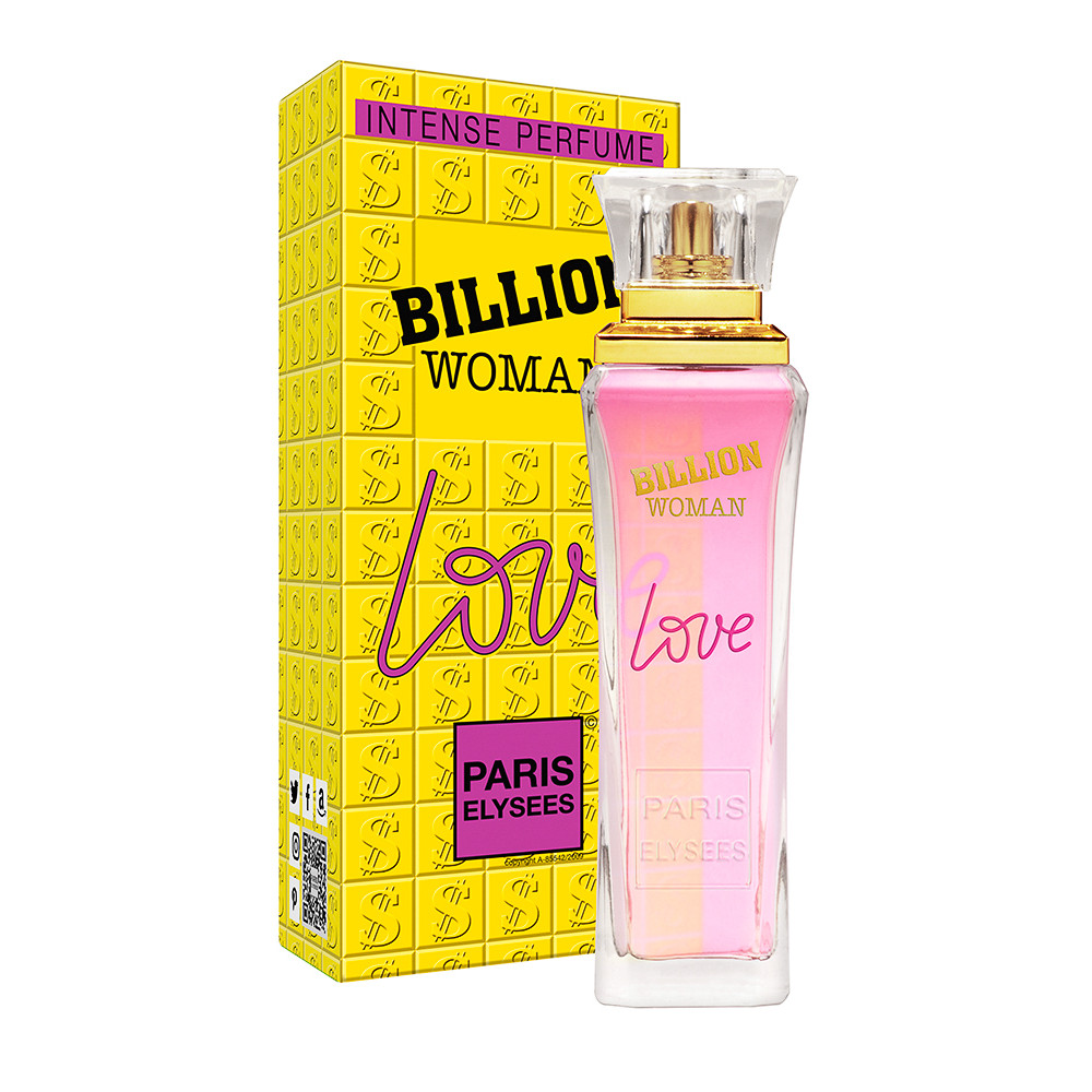 Perfume Paris Elysees Billion Woman Love Feminino EDT 100ml
