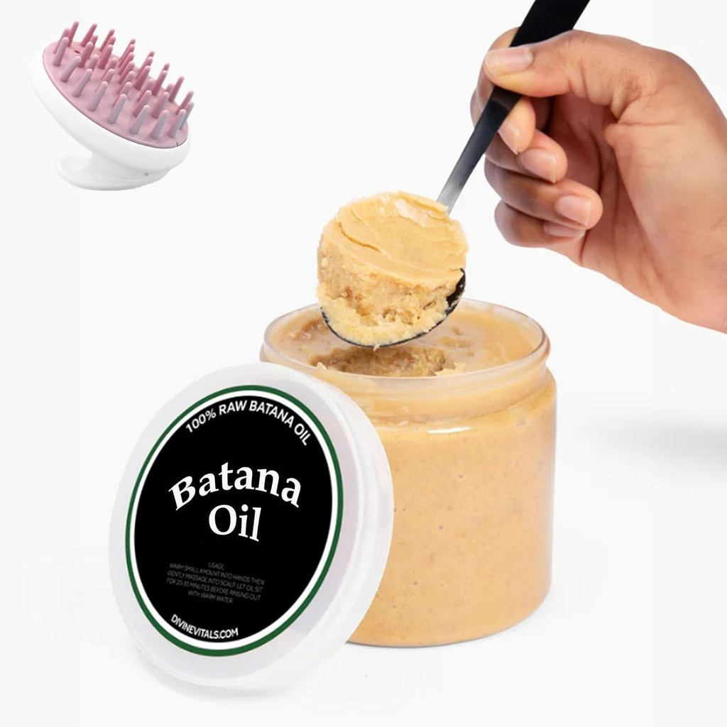 Óleo Capilar Batana da Divine Vitals, óleo capilar orgânico da Divine Vitals, trata cabelos secos e aumenta o volume dos