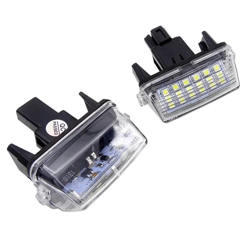 1 Par De Lâmpada Led Para Placa De Identificação , Luz Toyota Yaris/Vitz Camry Corolla Prius C Ractis Versão S Peugeot C