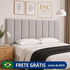 Cabeceira de Cama Box Adesiva Premium Para Cama Casal |Solteiro |Queen| King - Kit Completo - Envio Imediato !!!