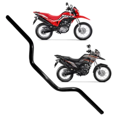 GUIDAO MOTO HONDA NXR BROS 160 2015 A 2024 XRE 190 2016 A 2019 PRETO ENCAIXE PADRÃO COM GARANTIA POLIMET ORIGINAL