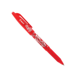 Caneta esferográfica Frixion Ball 0.7 Vermelho com 1 unidade Pilot