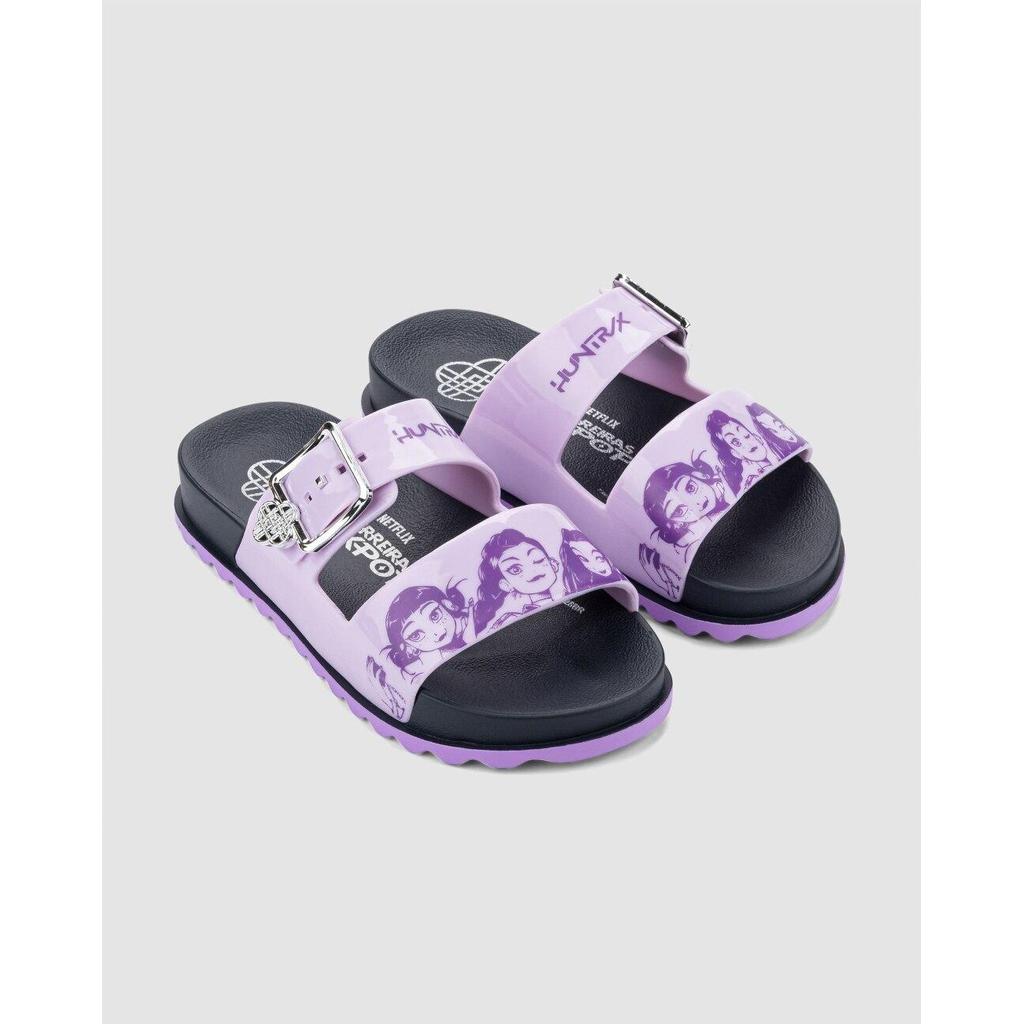 Chinelo Slide Menina Grendene Kids Guerreiras do K-POP Hunters