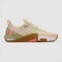 Tênis Under Armour Tribase Cross 2 Feminino Rosê Crossfit Academia Musculação Treino